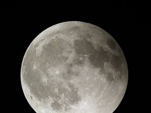 Preview wallpaper moon, satellite, planet, space, dark
