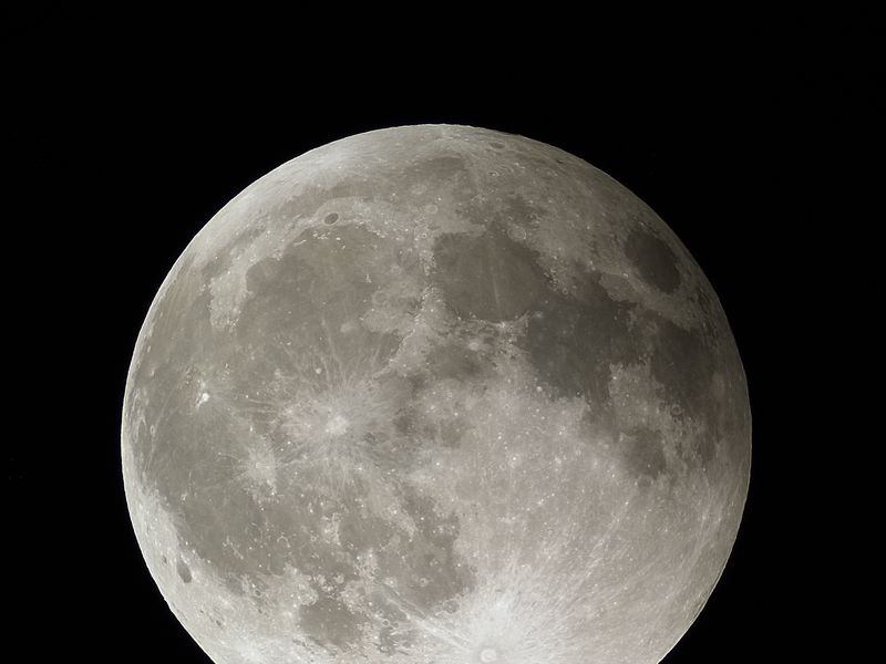 800x600 Wallpaper moon, satellite, planet, space, dark