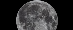 Preview wallpaper moon, satellite, space, dark, gray