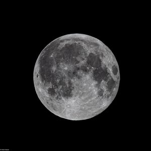 Preview wallpaper moon, satellite, space, dark, gray