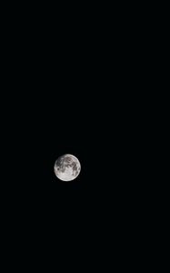 Preview wallpaper moon, satellite, space, night, darkness