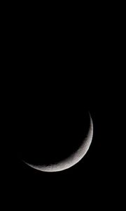 Preview wallpaper moon, shadow, black, dark
