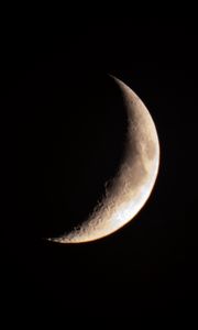 Preview wallpaper moon, shadow, black, night
