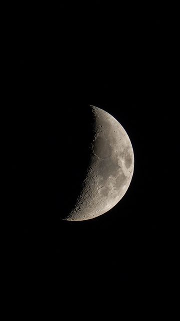 360x640 Wallpaper moon, shadow, planet, craters