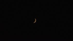 Preview wallpaper moon, sky, darkness, night, black