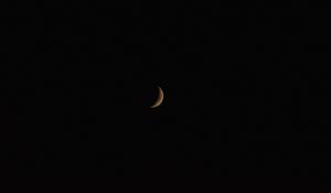 Preview wallpaper moon, sky, darkness, night, black
