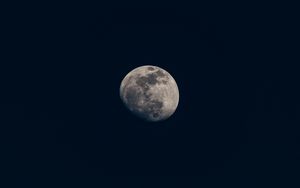 Preview wallpaper moon, sky, night, space, dark