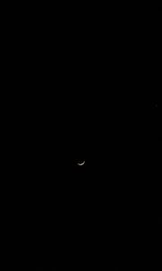 Preview wallpaper moon, sky, night, minimalism, black