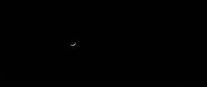 Preview wallpaper moon, sky, night, minimalism, black