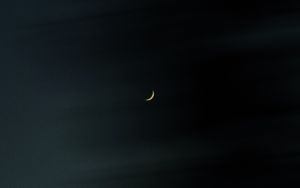 Preview wallpaper moon, sky, night, dark