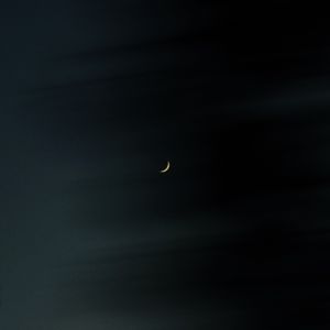 Preview wallpaper moon, sky, night, dark