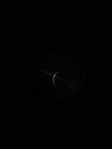 Preview wallpaper moon, sky, night, black, space
