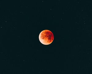 Preview wallpaper moon, sky, space, planet