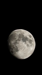 Preview wallpaper moon, space, dark, ball