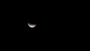 Preview wallpaper moon, space, satellite, night, sepia