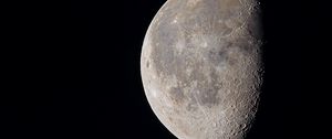 Preview wallpaper moon, surface, relief, space, dark, shadow