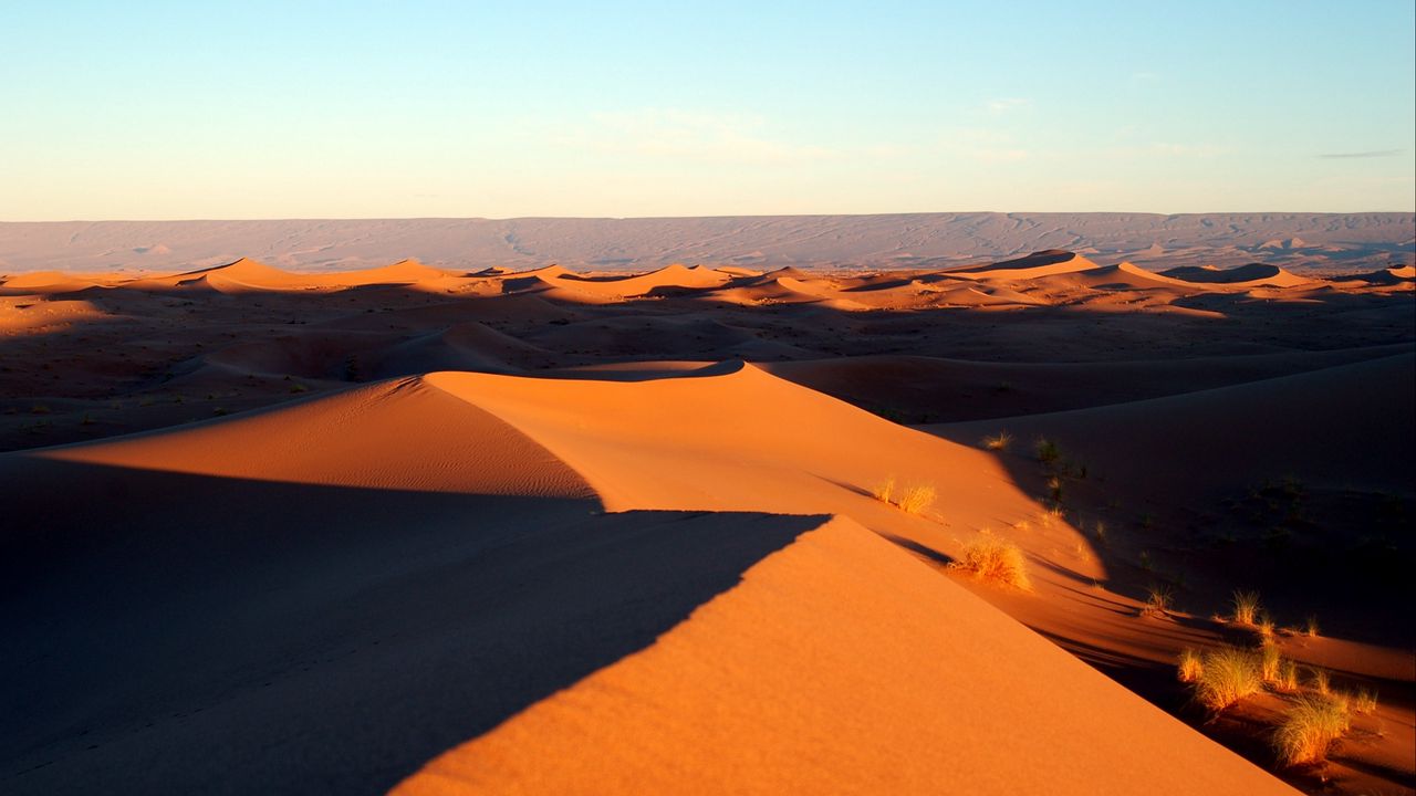Wallpaper morocco, africa, desert, sand, sky