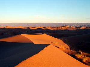 Preview wallpaper morocco, africa, desert, sand, sky