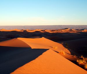 Preview wallpaper morocco, africa, desert, sand, sky