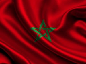 Preview wallpaper morocco, atlas, flag, star