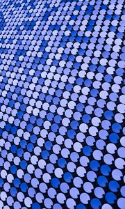 Preview wallpaper mosaic, circles, texture, blue, shades