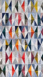 Preview wallpaper mosaic, colorful, rhombuses, pattern, geometry