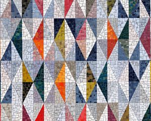 Preview wallpaper mosaic, colorful, rhombuses, pattern, geometry