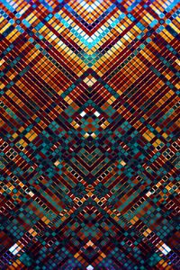 Preview wallpaper mosaic, multicolored, pattern, abstraction, fractal