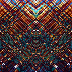 Preview wallpaper mosaic, multicolored, pattern, abstraction, fractal