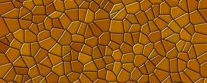 Preview wallpaper mosaic, pattern, structure, golden, shades