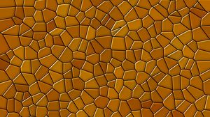 Preview wallpaper mosaic, pattern, structure, golden, shades