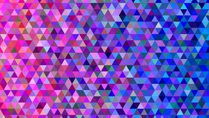 Preview wallpaper mosaic, pixels, triangles, gradient, colors