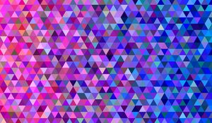 Preview wallpaper mosaic, pixels, triangles, gradient, colors