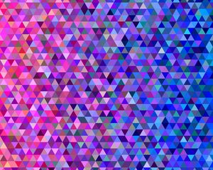 Preview wallpaper mosaic, pixels, triangles, gradient, colors