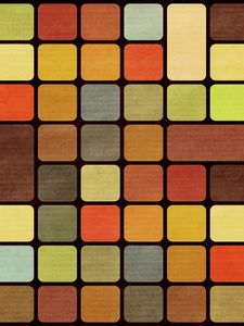 Preview wallpaper mosaic, squares, shape, texture