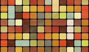 Preview wallpaper mosaic, squares, shape, texture