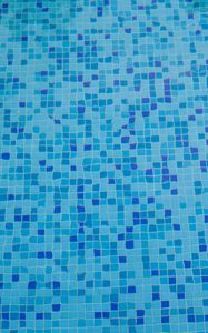 Preview wallpaper mosaic, texture, pool, water, blue