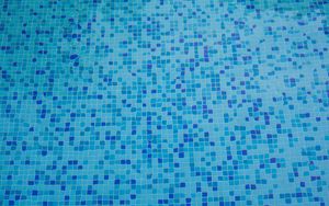 Preview wallpaper mosaic, texture, pool, water, blue