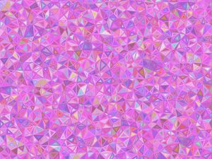 Preview wallpaper mosaic, triangles, pink, chaotic