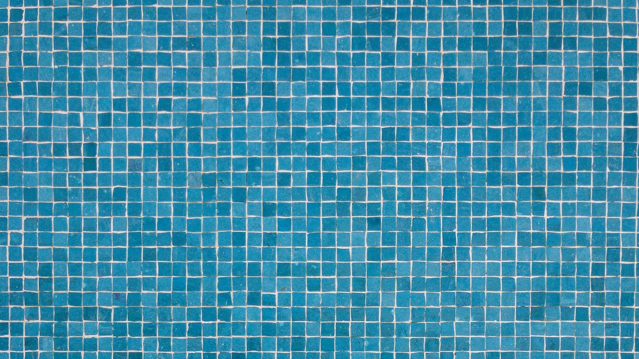 Wallpaper mosaic, wall, blue, texture
