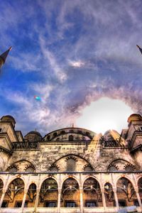 Preview wallpaper mosque, sky, architecture, hdr