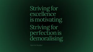 Preview wallpaper motivation, excellence, quote, phrase, words