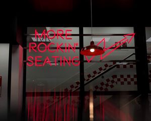 Preview wallpaper motivation, inscription, neon, backlight, red