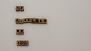 Preview wallpaper motivation, phrase, cubes, inscription