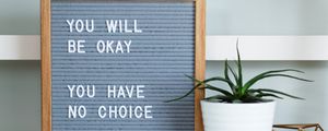 Preview wallpaper motivation, phrase, quote, positive, houseplant