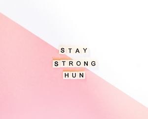 Preview wallpaper motivation, strong, text, words