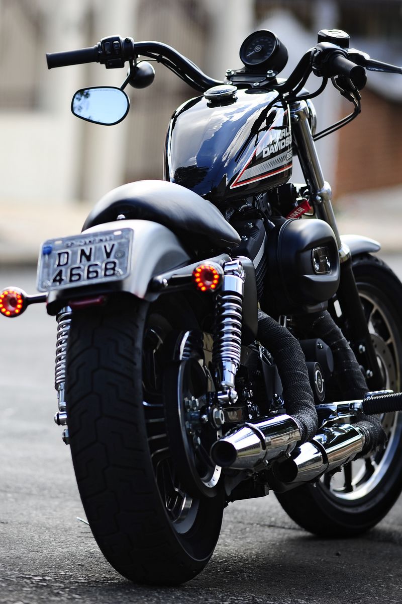 800x1200 Wallpaper moto, harley, harley davidson 883