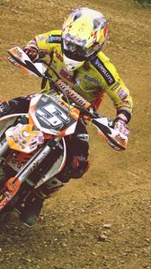 Preview wallpaper motocross, bike, racing, sports
