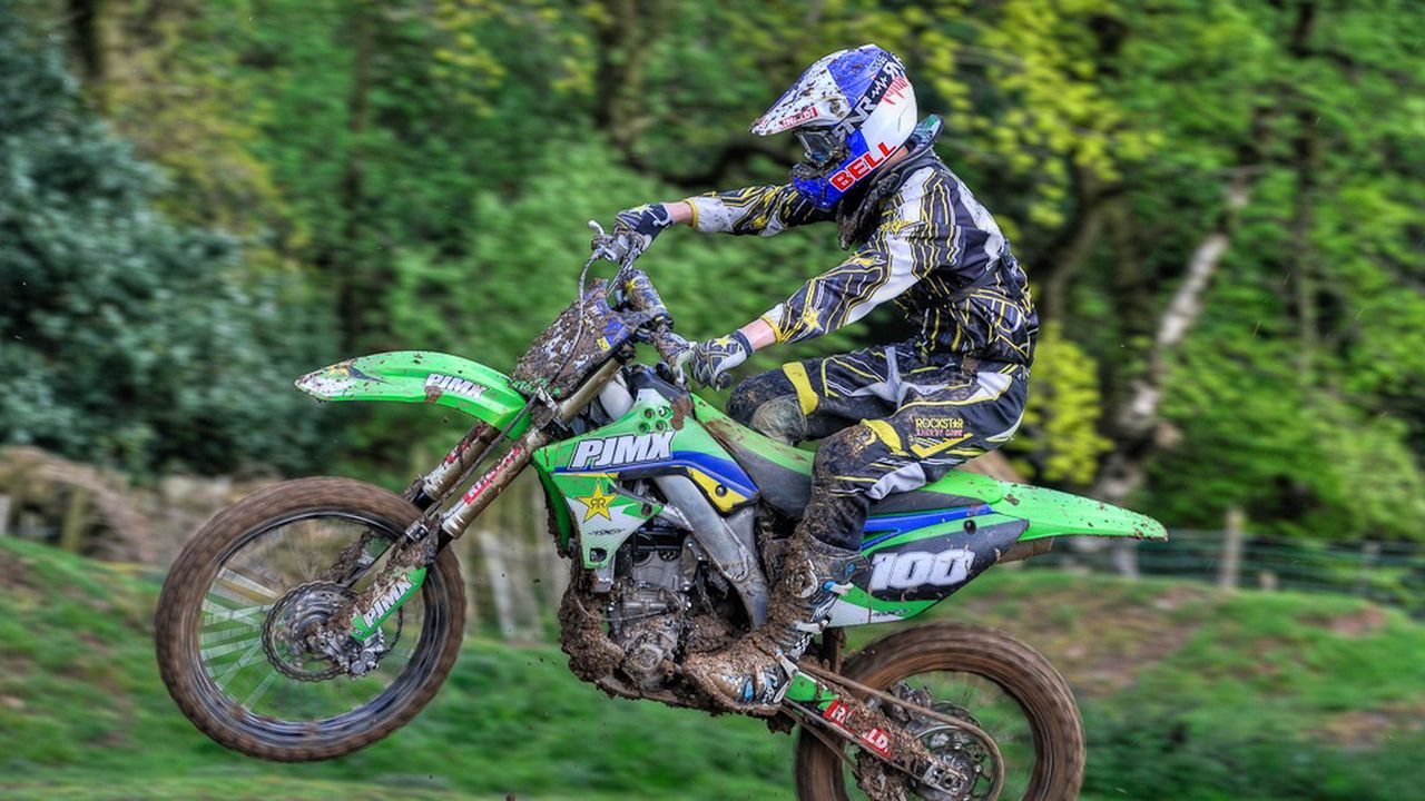 Wallpaper motocross, motorcycle, competition, racer