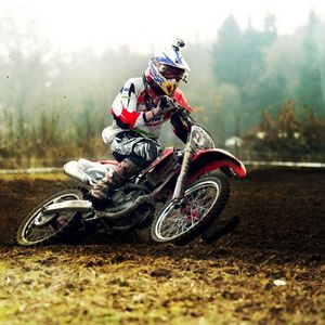 Preview wallpaper motocross, sand, race, camera, dirt